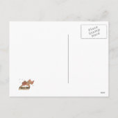 Oma Weihnachtsschmuck Postkarte (Rückseite)