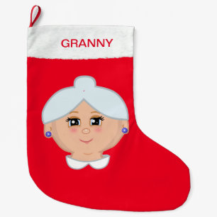Oma-Weihnachtsstrumpf Großer Weihnachtsstrumpf