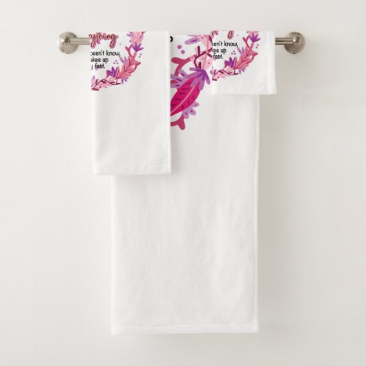 Oma weiß alles badhandtuch set (Insitu)