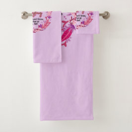 Oma weiß alles badhandtuch set