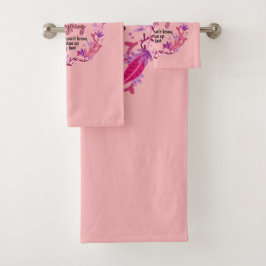 Oma weiß alles badhandtuch set