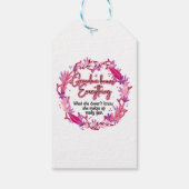 Oma weiß alles geschenkanhänger (Rückseite)