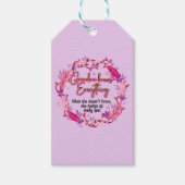 Oma weiß alles geschenkanhänger (Vorderseite)