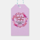 Oma weiß alles geschenkanhänger (Rückseite)