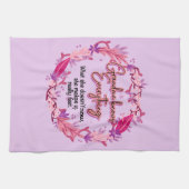 Oma weiß alles geschirrtuch (Horizontal)