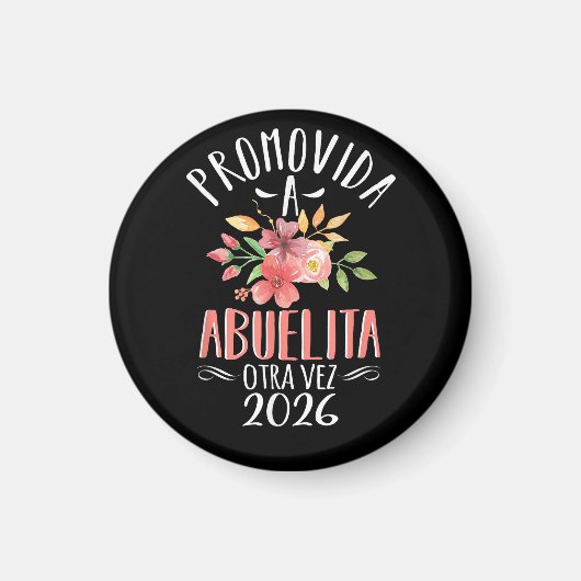 Oma wieder auf Spanisch Magnet (Vorne)