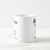 Oma wieder, Personalisiert Großeltern-Geschenk Kaffeetasse (Mittel)