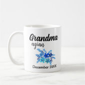 Oma wieder, Personalisiert Großeltern-Geschenk Kaffeetasse (Links)