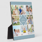 Oma Wir Liebe Sie 8 Foto Collage Plaque Fotoplatte (Seite)