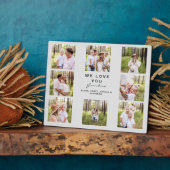 Oma Wir Liebe Sie Foto Collage Plaque Fotoplatte (Seite)