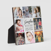 Oma wir Liebe Sie FotoCollage Fotoplatte (Vorderseite)