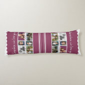 Oma, wir Liebe Sie Großkinder 6 FotoCollage Seitenschläferkissen (Rückseite)