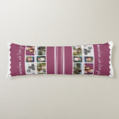 Oma, wir Liebe Sie Großkinder 6 FotoCollage Seitenschläferkissen (Vorderseite)