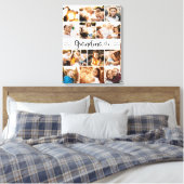 Oma Wir Liebe Sie hören Moderne FotoCollage Leinwanddruck (Insitu (Schlafzimmer))