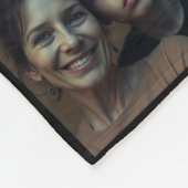 Oma Wir Liebe Sie | Moderne Herz-FotoCollage Fleecedecke (Ecke)