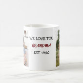 Oma Wir Liebe Sie Personalisierte Fotos Kaffeetasse (Mittel)