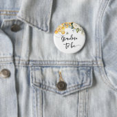 Oma wird Biene Baby Shower Button (Beispiel)