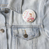 Oma wird | Feenhaus Core Baby Shower Button (Beispiel)