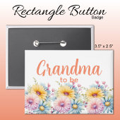 Oma wird gerbera Blumen orange Button