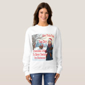 Oma wird zu Weihnachten Venison haben Sweatshirt (Vorne ganz)
