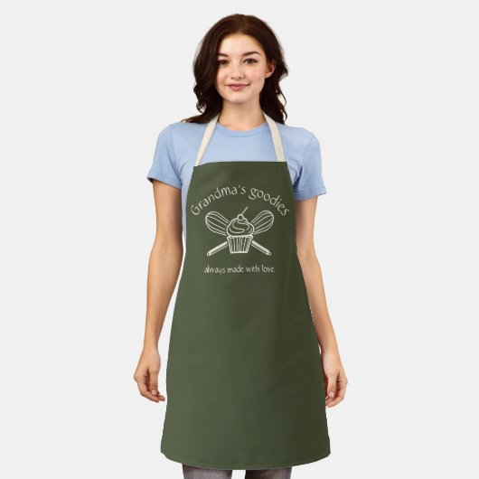 Oma Women's Geschenk Kochen Backen Schürze (Getragen)