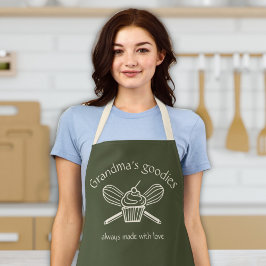 Oma Women's Geschenk Kochen Backen Schürze