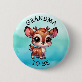 Oma | Woodland Creatures Babydusche Button