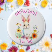 Oma | Woodland Creatures Babydusche Button