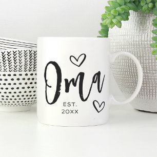 Oma Year Etablierte Oma Kaffeetasse