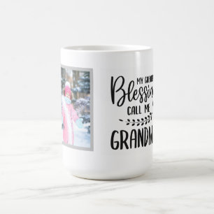 Oma-Zitat mit Foto Kaffeetasse