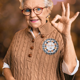 Oma zu Halloween Coquette Bows Button