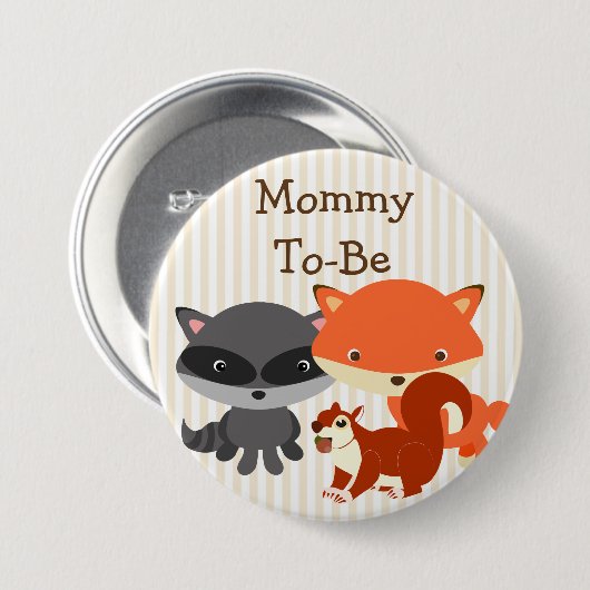 Oma zu sein Button Woodlands Thema (Vorne & Hinten)