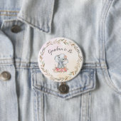 Oma zu sein Elephant Baby Shower Boho Chic Button (Beispiel)