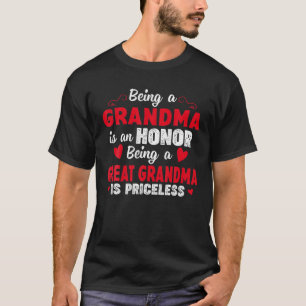 Oma zu sein ist eine Ehre, Großopma zu sein, ist e T-Shirt