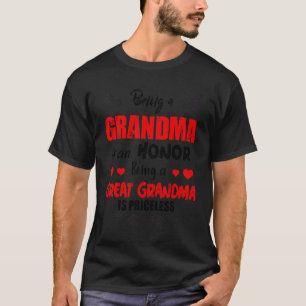 Oma zu sein ist eine Ehre, Großopma zu sein, ist e T-Shirt
