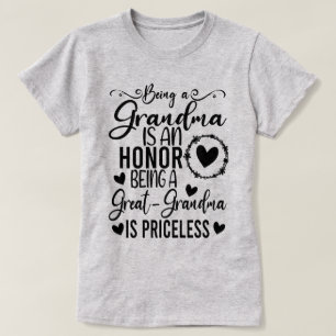 Oma zu sein ist eine Ehre, Großopma zu sein T-Shirt