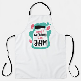 Oma zu sein ist mein Jam Schürze