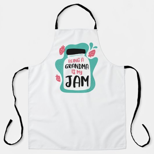 Oma zu sein ist mein Jam Schürze (Vorderseite)