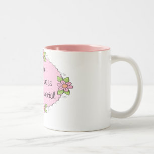 Oma zu sein macht jeden Tag besonders Zweifarbige Tasse