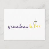 Oma zu sein postkarte (Vorderseite)