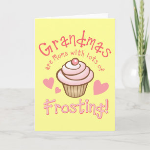 Oma-Zuckerguss Karte