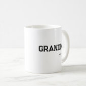 'Oma' zum Geburtstag Papa Geschenk Kaffeetasse (VorderseiteRechts)