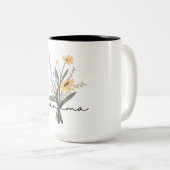 Oma Zweifarbige Tasse (VorderseiteRechts)