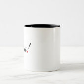 Oma! Zweifarbige Tasse (Mittel)