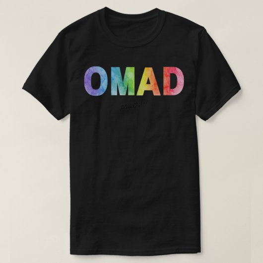 OMAD-Power intermittierender Schnelldruckdruck 2 T-Shirt (Design vorne)