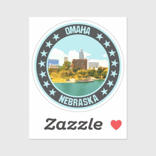 Omaha Aufkleber (Blatt)