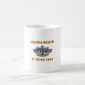 Omaha Beach 6th June 1944 Kaffeetasse (Mittel)