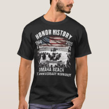 Omaha Beach D-Day 81. Jahrestag 1944 T - Shirt