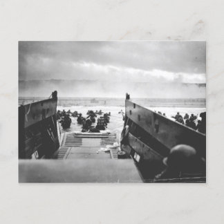 Omaha Beach, Normandie, D-Day 1944 Postkarte