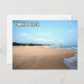 Omaha Beach Postcard Postkarte (Vorne/Hinten)
